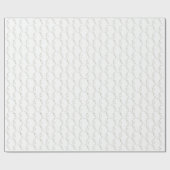 Personalisierte Einladung zur Hochzeit Geschenkpapier (Flach)