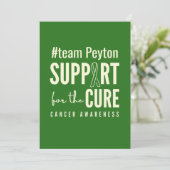 personalisierte Einladung zur Krebsbildung (Stehend Vorderseite)