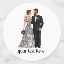 Personalisierte Einladungen zu Hochzeiten und Einl