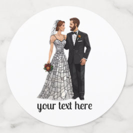 Personalisierte Einladungen zu Hochzeiten und Einl Konfetti