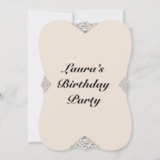 personalisierte Einladungen zum 16. Geburtstag (Rückseite)