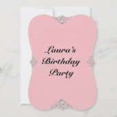 personalisierte Einladungen zum 16. Geburtstag (Rückseite)