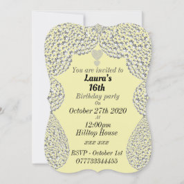 personalisierte Einladungen zum 16. Geburtstag