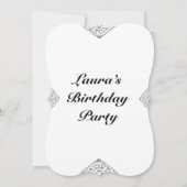 personalisierte Einladungen zum 16. Geburtstag (Rückseite)