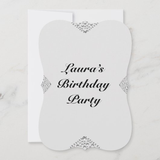 personalisierte Einladungen zum 16. Geburtstag (Rückseite)