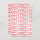 Personalisierte Einladungen zum 21. und 35. Geburt (Vorne/Hinten)