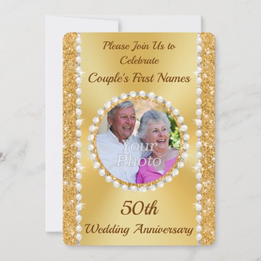 Personalisierte Einladungen zum FOTO vor 50 Jahren (Vorderseite)