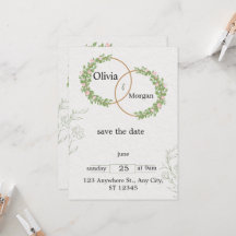 "Personalisierte Einladungskarten für Hochzeiten -