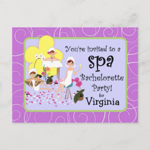 Personalisierte Einladungspostkarte