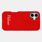 personalisierte einprägsame visuelle Auswirkungen iPhone Hülle (Rückseite (Horizontal))