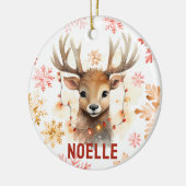 Personalisierte Einrichtung der Wasserfarben Keramik Ornament (Links)