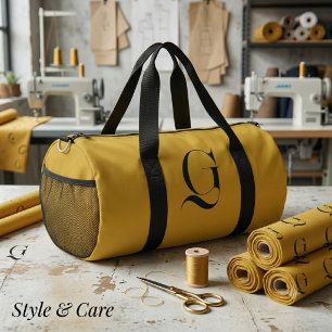 Personalisierte einzelne benutzerdefinierte Monogr Duffle Bag