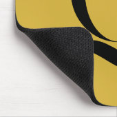 Personalisierte Einzelne Benutzerdefinierte Monogr Mousepad (Ecke)