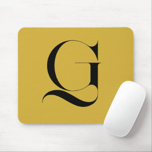 Personalisierte Einzelne Benutzerdefinierte Monogr Mousepad
