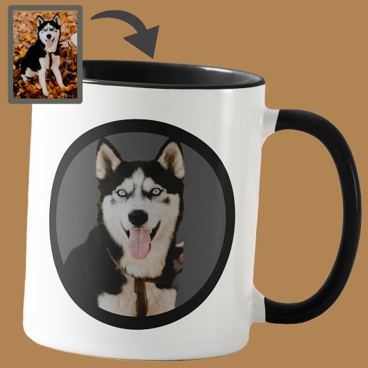Personalisierte, einzigartige Black Pet Hund Mama Tasse