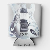 Personalisierte, einzigartige Gitarre Dosenkühler (Vorderseite)