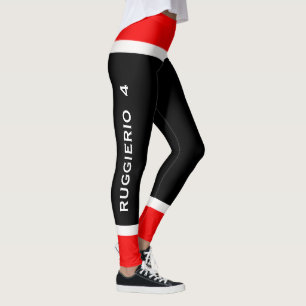 Personalisierte Eishockeykollegen-Leggings Leggings