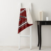 Personalisierte Eishockeyschläger in Ihren FARBEN Sherpadecke (Beispiel)