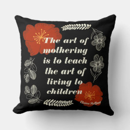 PERSONALISIERTE ELAINE HEFFRON-QUOTE FÜR MUTTER KISSEN