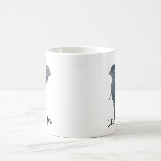 Personalisierte Elefant-Tasse Kaffeetasse (Mittel)