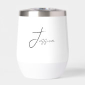 Personalisierte Elegant Monogram Bridesmaid (Vorderseite)