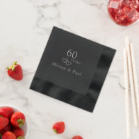 Personalisierte elegante 60. Hochzeitstag-Party