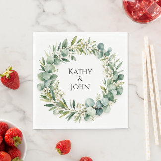 Personalisierte elegante Cocktailparty-Servietten Serviette