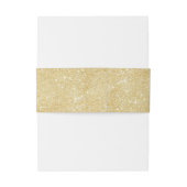 Personalisierte elegante einladungsbanderole (Rückseitenbeispiel)