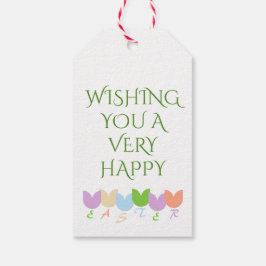 Personalisierte Elegante Frühlingsslippen, Ostern  Geschenkanhänger