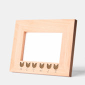 Personalisierte Elegante Frühlingtulips Geätzte Rahmen (Links)