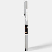 Personalisierte Elegante Graduate Script FotoColla Case-Mate iPhone Hülle (Rückseite / Links)