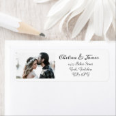 Personalisierte Elegante Kalligraphie Foto Return (Insitu)