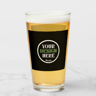 Personalisierte, elegante, klassische Hochzeitsges Glas