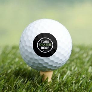 Personalisierte, elegante, klassische Hochzeitsges Golfball