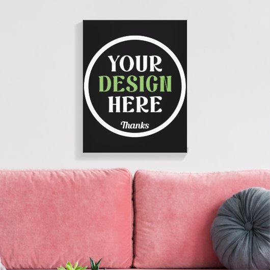 Personalisierte, elegante, klassische Hochzeitsges Leinwanddruck (Insitu (Wohnzimmer))