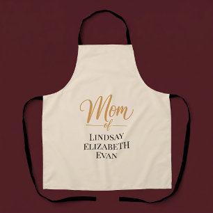 Personalisierte elegante Mama Schürze