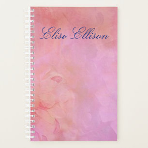 Personalisierte Elegante Pastel Planer