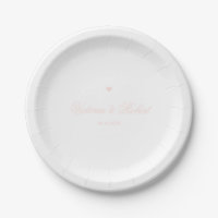 Personalisierte elegante Schrift Rosa Herz