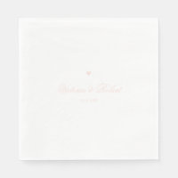Personalisierte elegante Schrift Rosa Herz