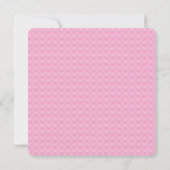 Personalisierte Elegante Simple Pink Geburtstagspa Einladung (Rückseite)