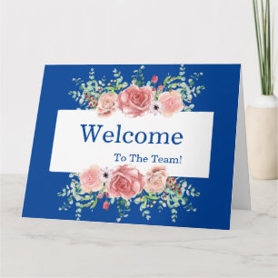 Personalisierte Elegante Welcome Card Karte