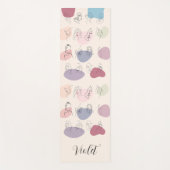 Personalisierte Elegante Wine tasting in der Fatto Yogamatte (Vorderseite)