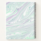 Personalisierte Eleganz: Benutzerdefiniert: 8,5" x Notizblock (Rückseite)