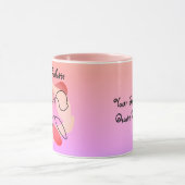 Personalisierte Eleganz und Essenz des Freien Pfer Tasse (Zentrum)