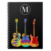 Personalisierte elektrische Gitarren Notizblock (Vorderseite)