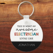 Personalisierte Elektrogeräte Schlüsselanhänger (Vorderseite)