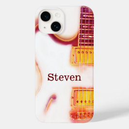 Personalisierte Elektrogitarre Case-Mate iPhone 14 Hülle