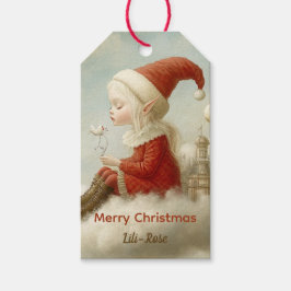Personalisierte Elf-Geschenkanhänger | Nordpol Wei Geschenkanhänger