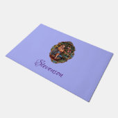 Personalisierte Elf Princess Fußmatte (Schrägansicht)