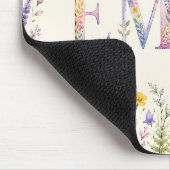 Personalisierte Emma Wildflower Aquarell  Mousepad (Ecke)
